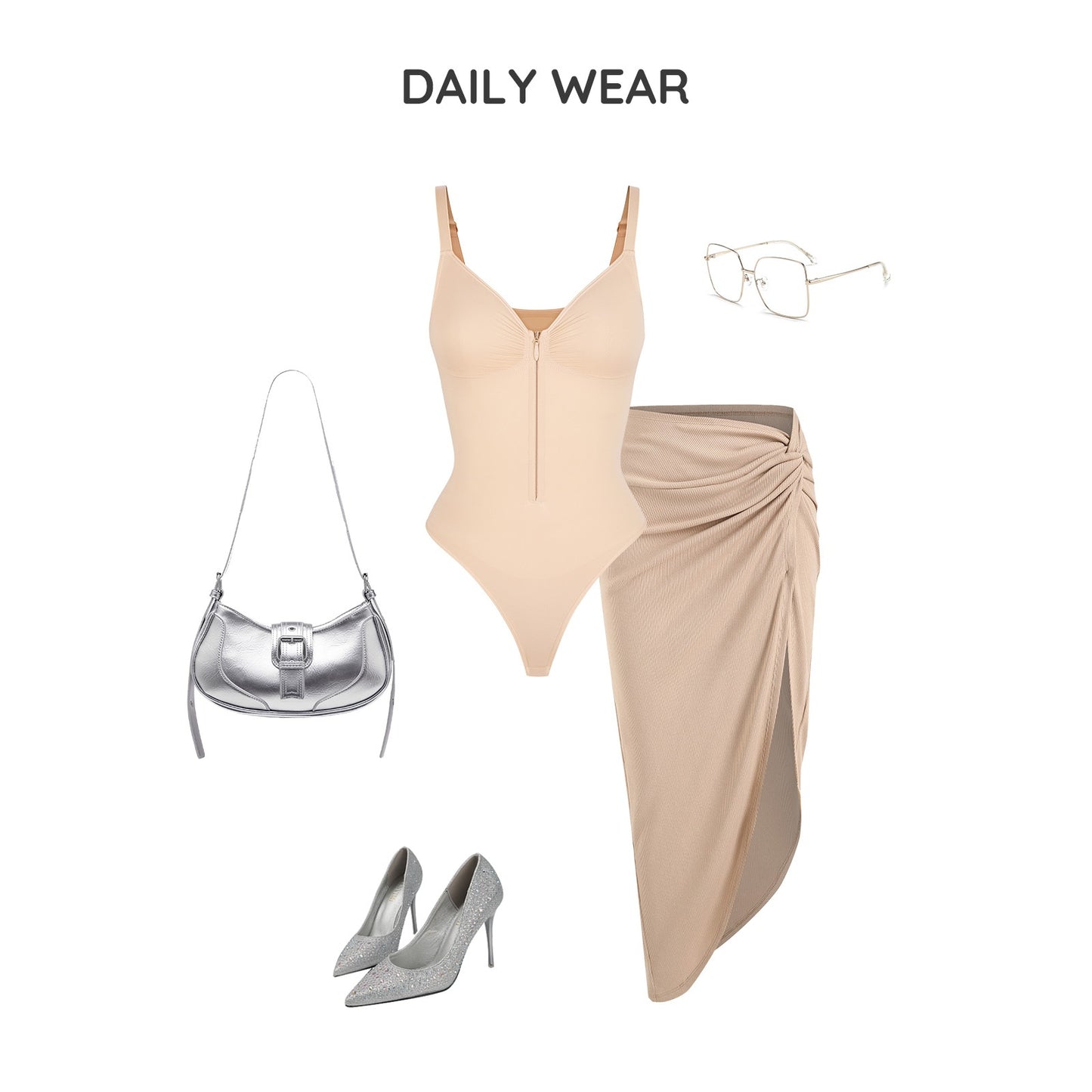 The Ribbed Bodysuit